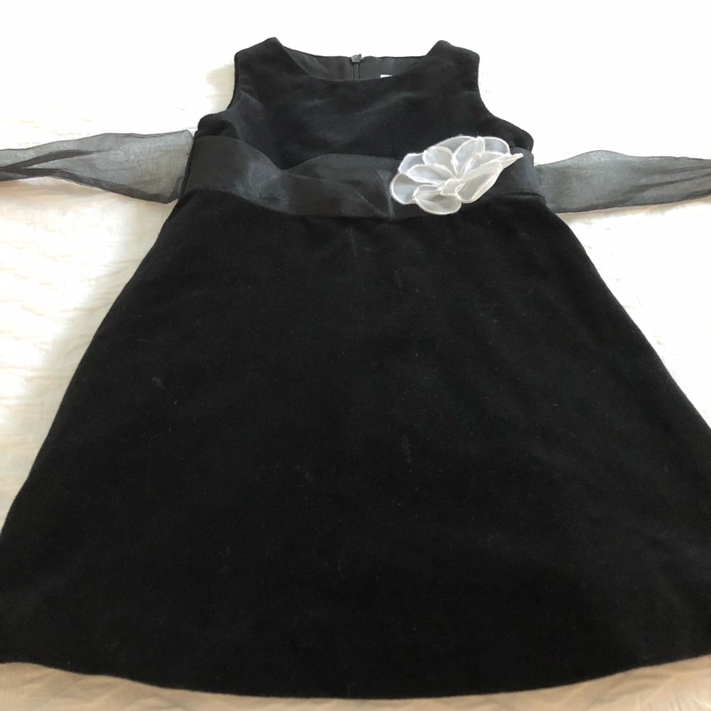 Black Velvet Florence Eiseman Dress